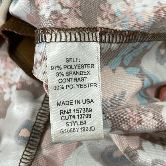 Altar'd State Floral Mini Skirt With Front Pockets Size Medium - Picture 4 of 4